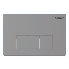 Кнопка смыва для инсталляции Creavit ARC серая матовая GP8002.00